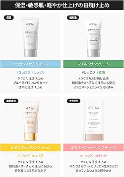 Amazon.co.jp: 【d'Alba公式】ウォータフル UVエッセンス サンクリーム